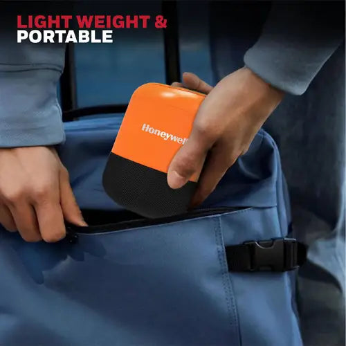Honeywell Moxie V200 Wireless Portable Bluetooth Speaker with 5W Output | 12 Hrs Playtime | 52mm Drivers | IPX4 Rating | TWS Connectivity | Multi-Compatibility | Premium Stereo Sound (Orange)