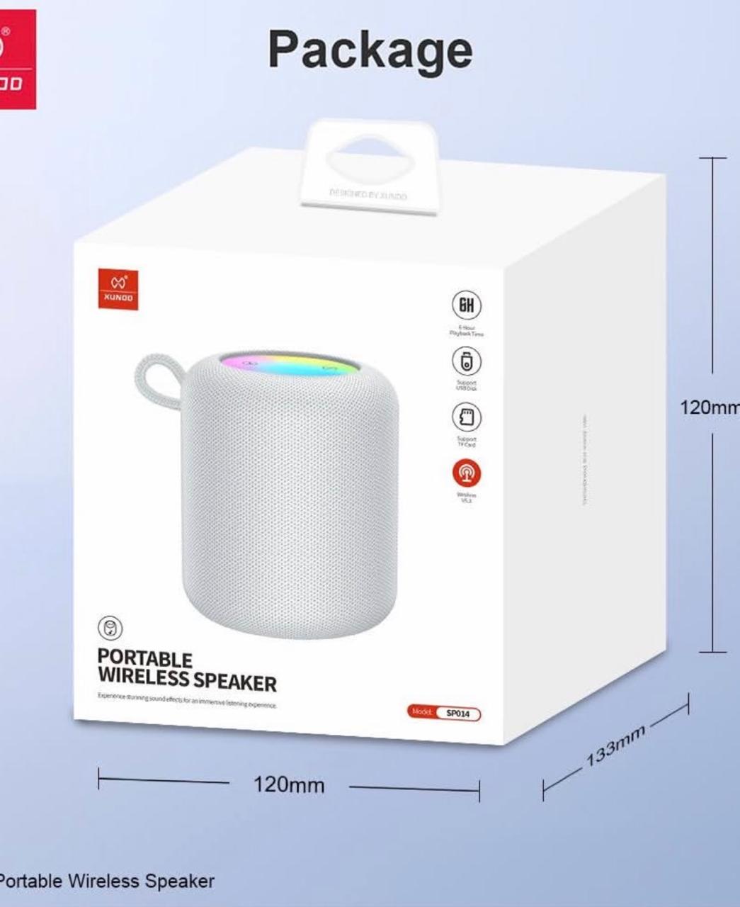 XUNDO SP104 PORTABLE WIRELESS SPEAKER