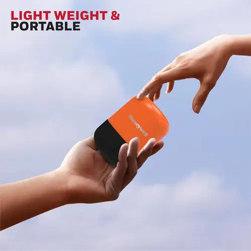 Honeywell Moxie V200 Wireless Portable Bluetooth Speaker with 5W Output | 12 Hrs Playtime | 52mm Drivers | IPX4 Rating | TWS Connectivity | Multi-Compatibility | Premium Stereo Sound (Orange)