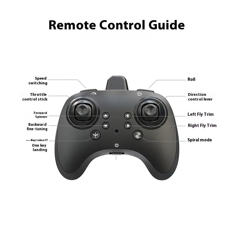 RODX Remote Control Airplane for Kids, RC Glider Plane with Light Foam Aeroplane Fighter Jet for Kids Adults 6-16, 360° Flip, Stunt Roll, Drones Airplane Toy Gift for Kids Boy