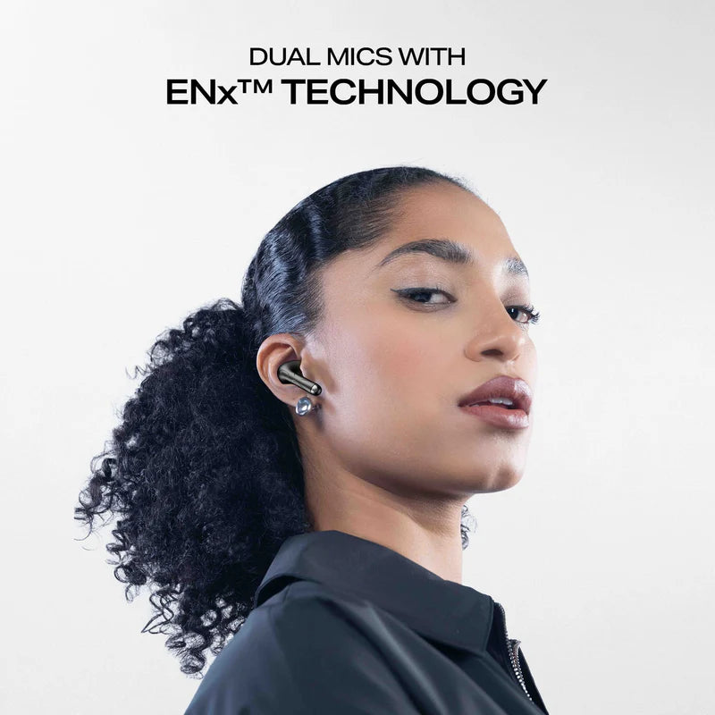 boAt Airdopes 212,Translucent Lid, 50H Battery,ENx Tech, Stream Ad Free Music via App Bluetooth  (Noir Black, In the Ear)