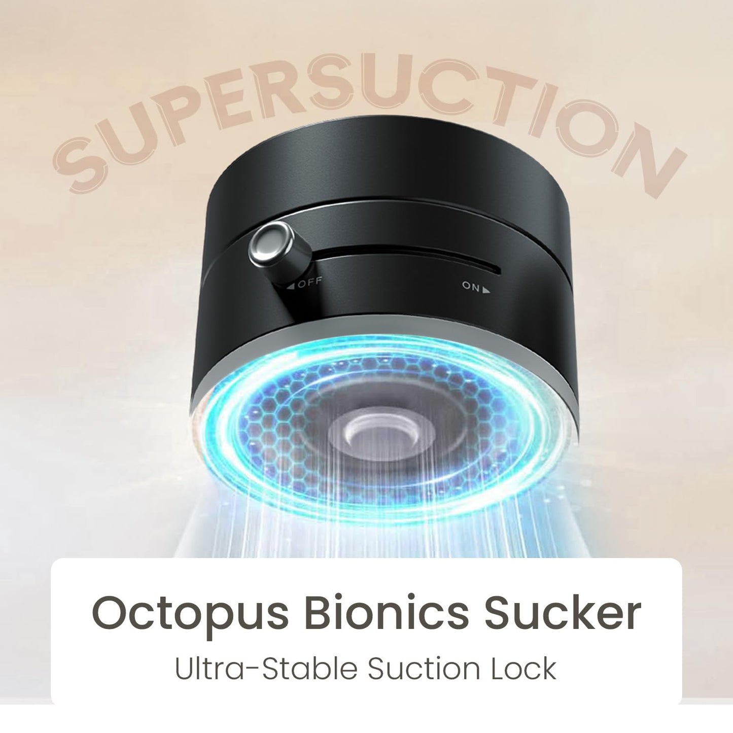 Portronics Hold X Magnetic Vacuum Suction Mobile Holder, Multiple Angle Adjustment, Retractable, Strong Magnetic Attachment, Compatible with iPhone & Android Phone for Car, Desk, Mirror, Glass(Black)