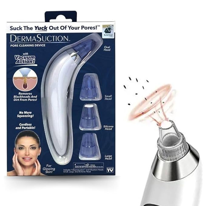 WYNXCARE Blackhead Remover Tool | Silicone Blackheads Removal Suction Machine, Replaces Nose Strips | Pimple Acne Pore Remover Tool, 4 In 1 Multi-Function Remove Blackheads For Men & Women