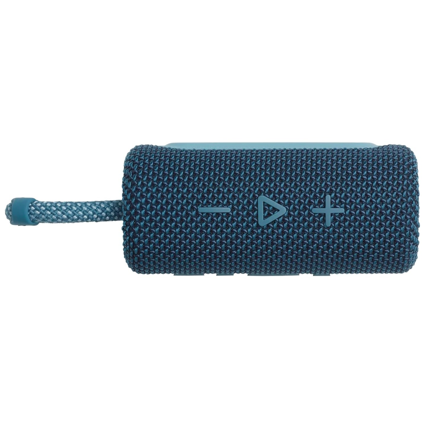 JBL Go 3, Wireless Ultra Portable Bluetooth Speaker, Pro Sound, Vibrant Colors with Rugged Fabric Design, Waterproof, Type C (Without Mic, Blue)