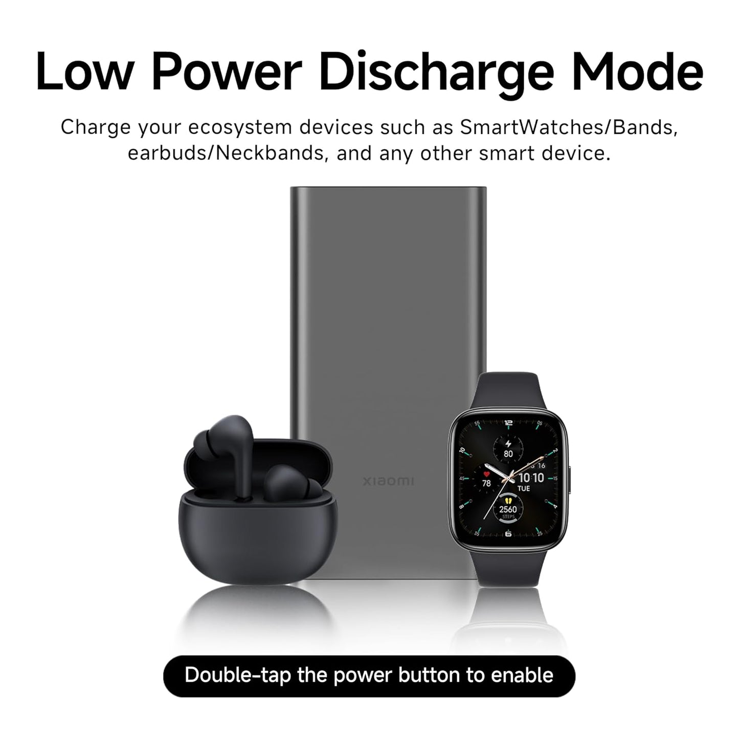 Xiaomi Power Bank 4i 10000mAh 22.5W Fast Charging PD|Smart 12 Layer Protection| Durable Steel Casing |Triple Output Ports|Supports All Phone(MI Power Bank),Black