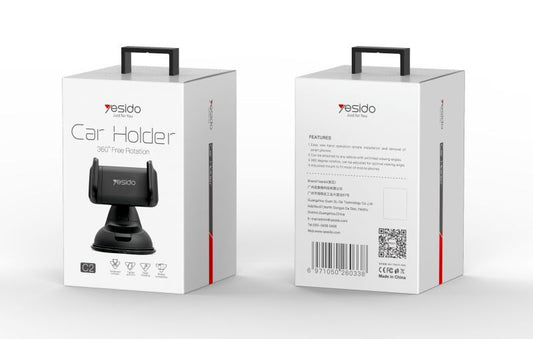 Yesido C2 360 Rotating Durable Flexible Car holder