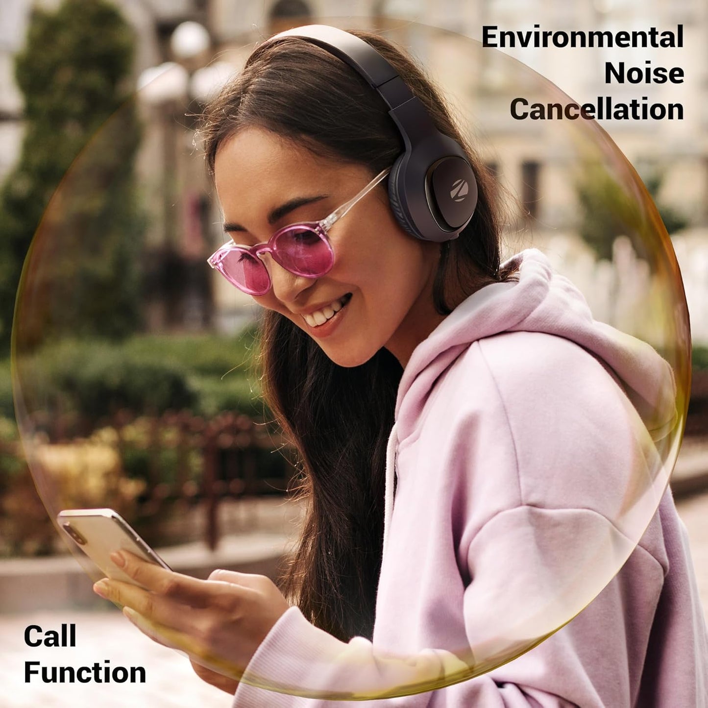 Zebronics Thunder NEO, Wireless Over Ear Headphone, Upto 60 Hours Backup, Gaming Mode, Dual Pairing, Rapid Charge, BT v5.4, AUX, 3 EQ Modes, ENC for Callling, Voice Assistant, Deep Bass (Blue) Visit the ZEBRONICS Store