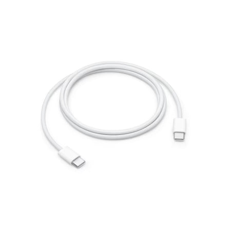 Apple Original 1M Type-C to Type-C Charging Cable, Upto 60 W Charging, Data Transfer at USB 2 Rate, Compatible with USB-C Adapters and iPhone 15, Plus, Pro, and Pro Max, Original, White