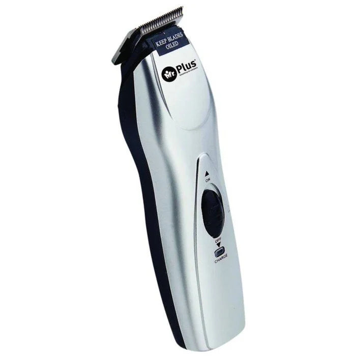 MR LIGHT Men Light Rechargeable Cordless Hair Trimmer, Silver