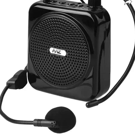 MZ M62VP Portable Voice Amplifier with Headset Mic | 8H Battery, Wireless Use, Noise Reduction – Ideal for Teachers, Trainers, Public Speaking