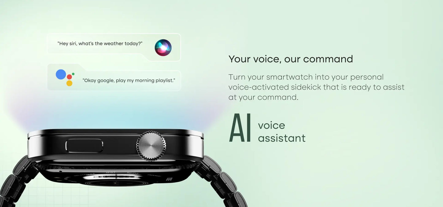 NOISE ColorFit Caliber 3 Plus Smartwatch, Bright and Brilliant 1.96 Amoled Display, Long-Lasting Battery