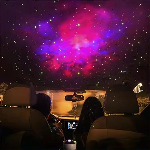 Idigix Branded Astronaut Galaxy Projector Astronaut Galaxy Projector Robot Star Sky Space Night Light LED Lamp With Remote 360 Adjustable