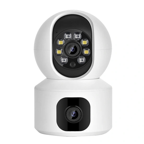 V380 Pro 4G SIM Card Camera | 3MP 4K Dual Lens Indoor PTZ WiFi CCTV | AI Human Tracking, Two-Way Audio, Baby & Pet Monitor, Night Vision, Dual-Screen Smart Home Security Camera